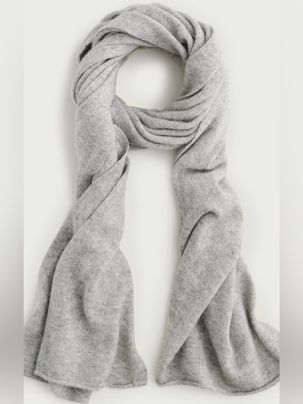 J CREW Cashmere wrap IN GREY BU633 $178